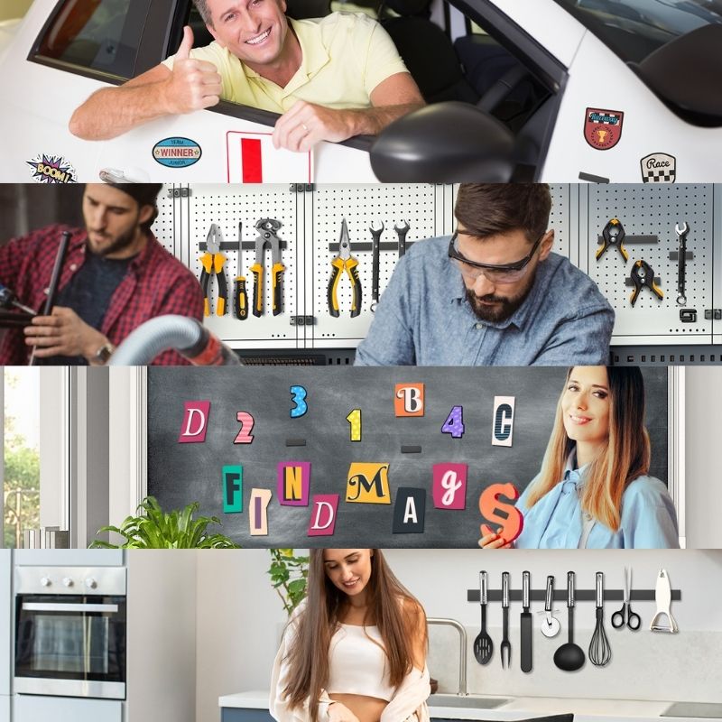 Flexible Rubber Magnetic Tape Applications