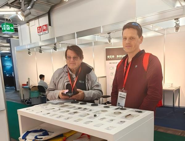 First customer at the IPS show