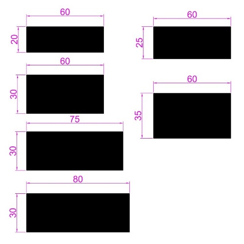 Dry Erase Magnet Specifications