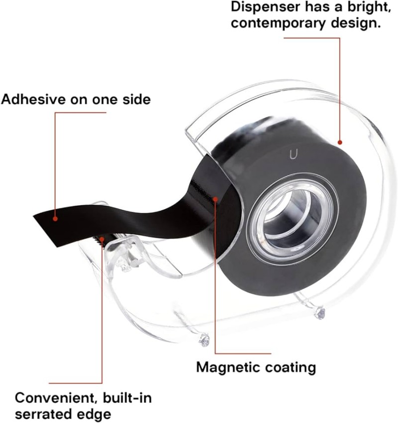Magnetic Tape Dispenser size